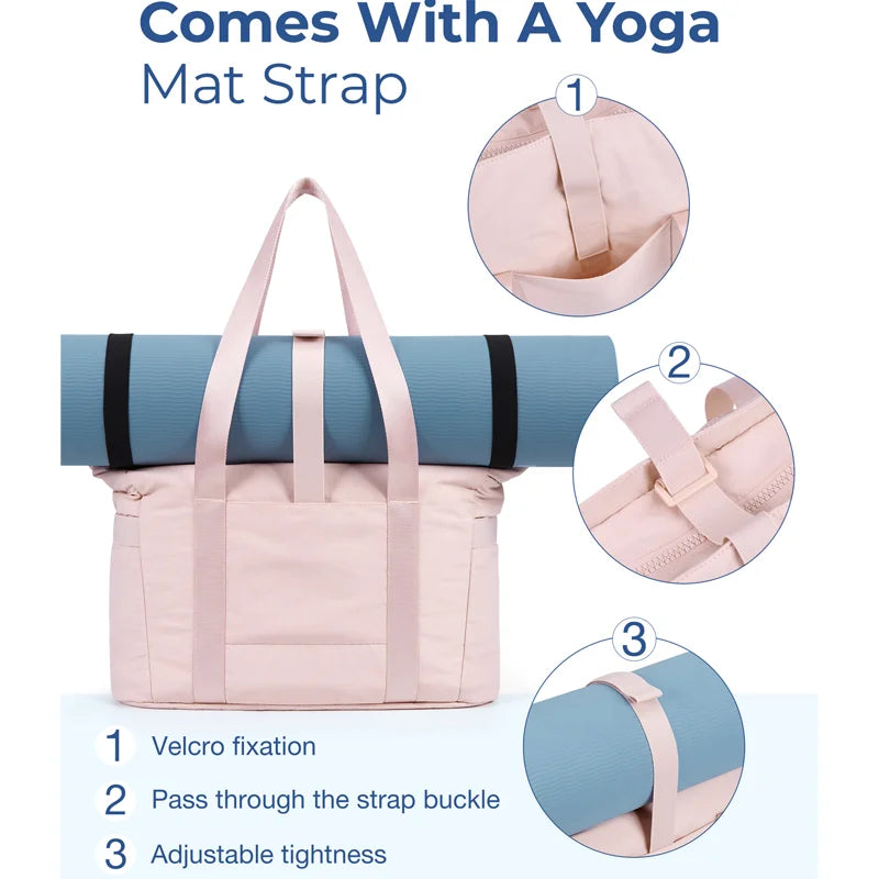 MatStrap Quilted Tote