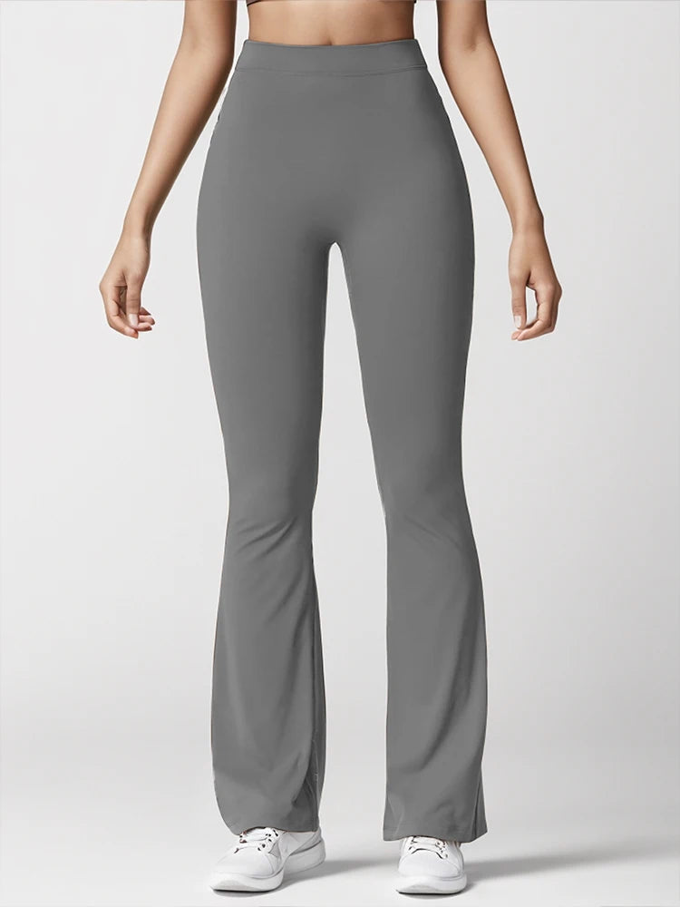 PleatFlare V-Back Pants