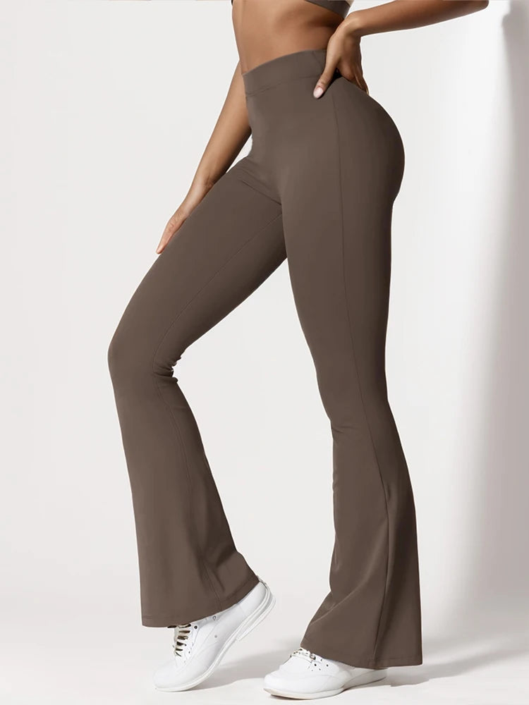 PleatFlare V-Back Pants