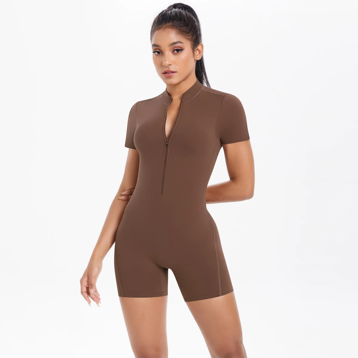 ZipShort Jumpsuit