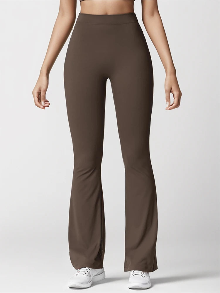 PleatFlare V-Back Pants