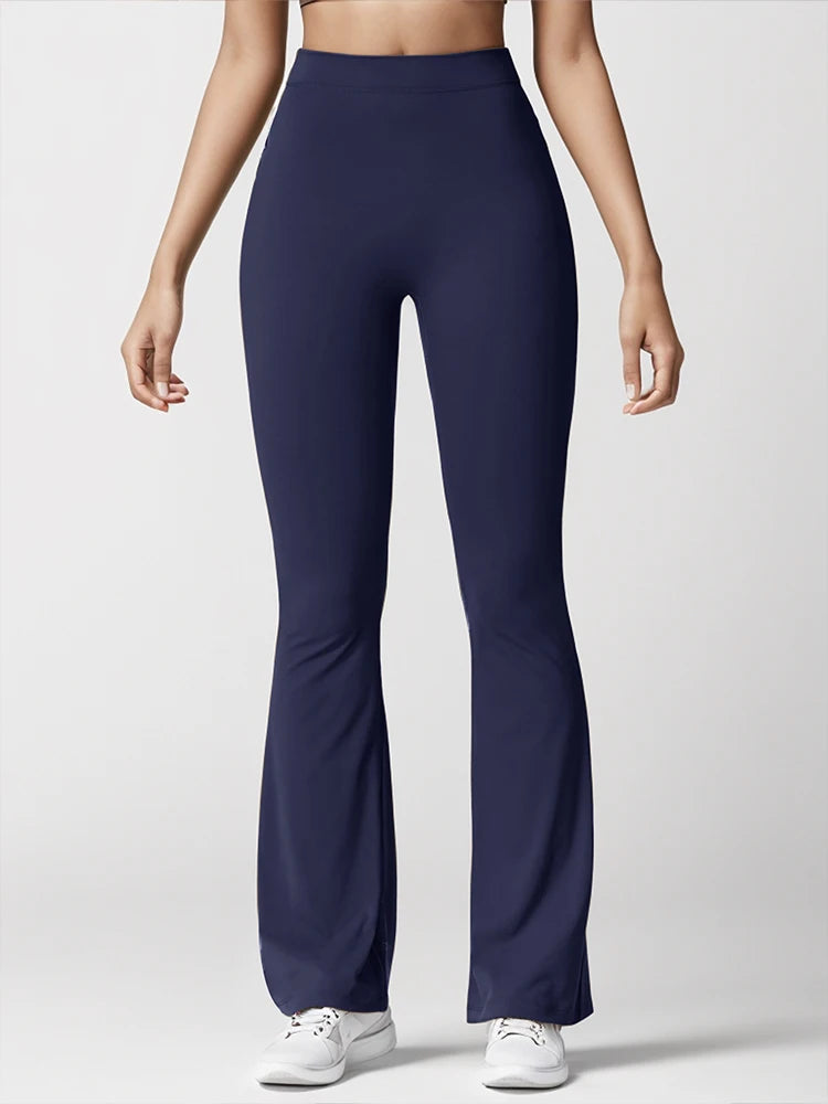 PleatFlare V-Back Pants