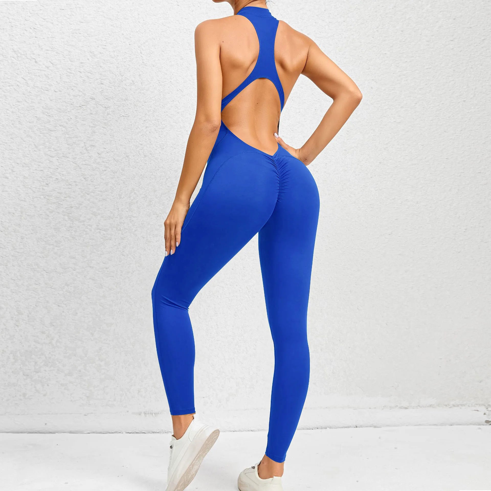 OpenBack Zip Romper