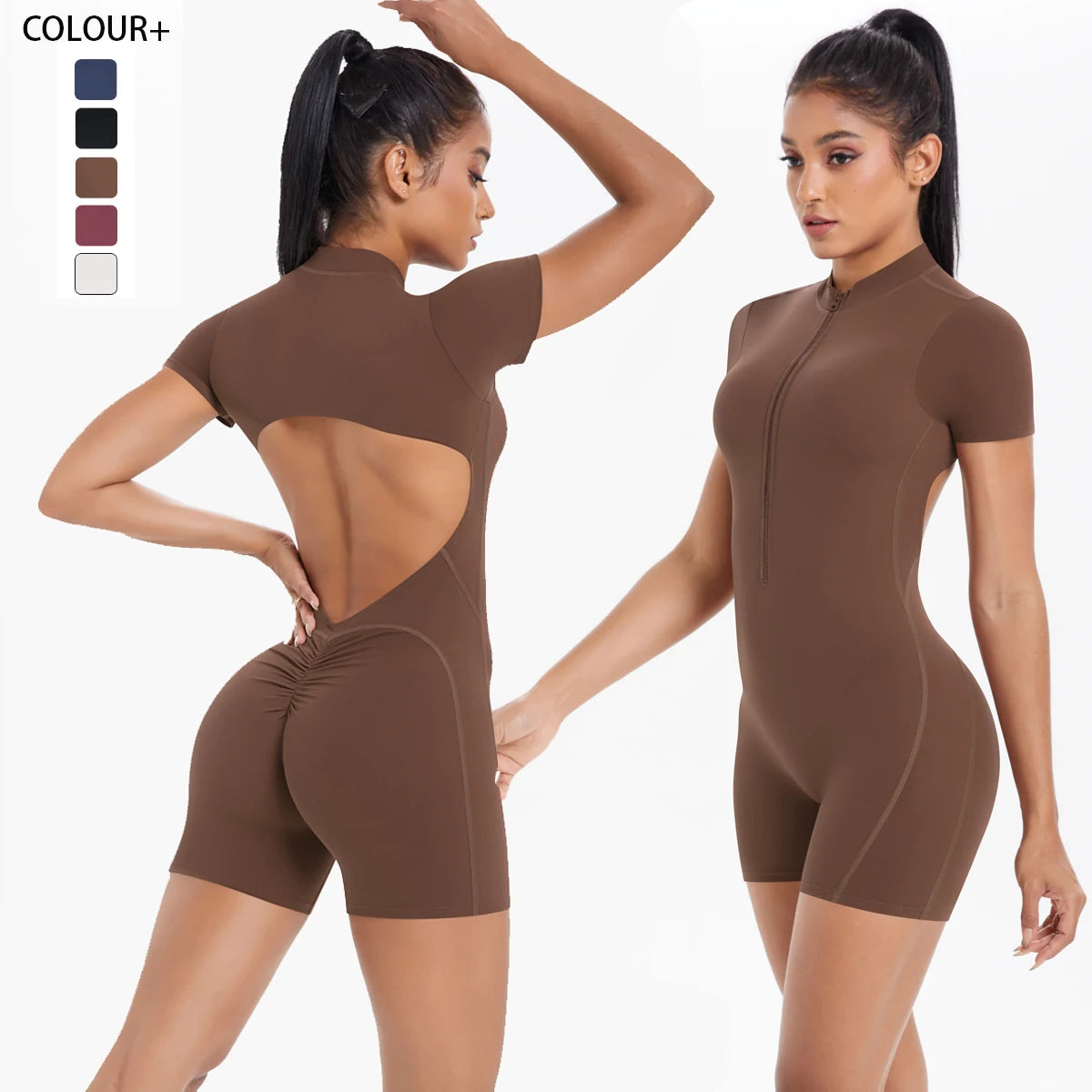 ZipShort Jumpsuit