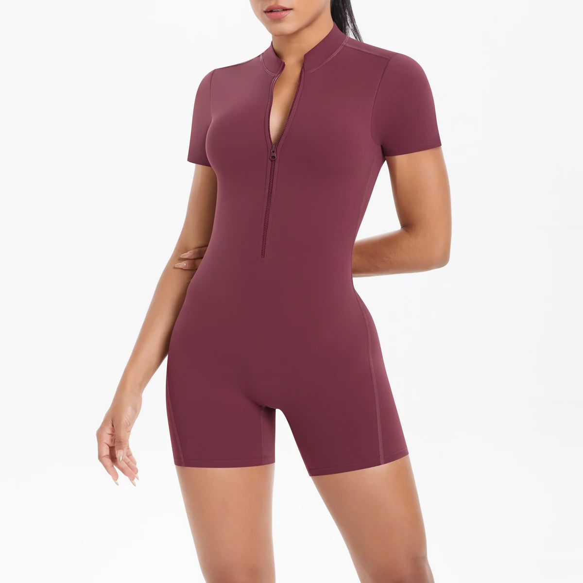 ZipShort Jumpsuit