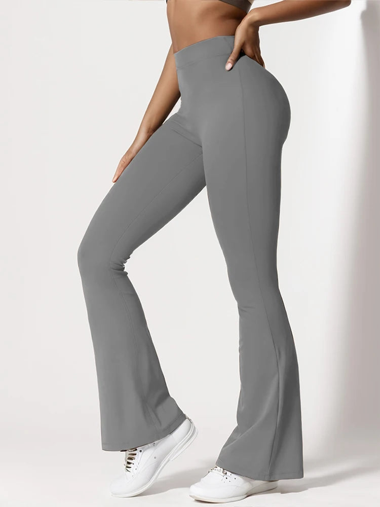 PleatFlare V-Back Pants