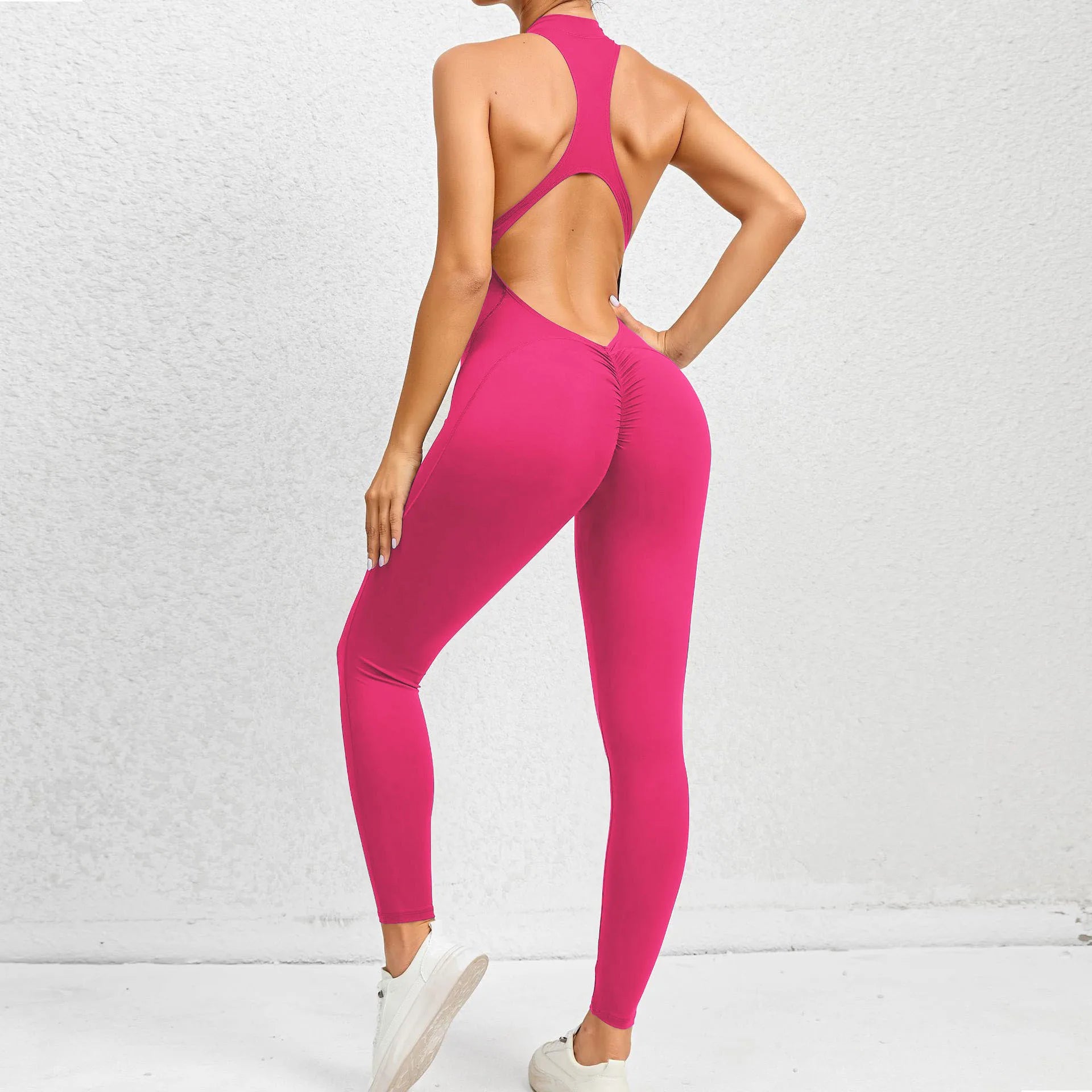 OpenBack Zip Romper