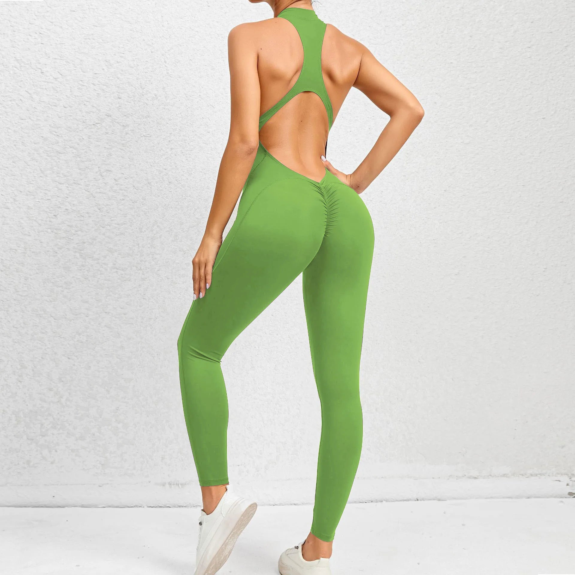 OpenBack Zip Romper