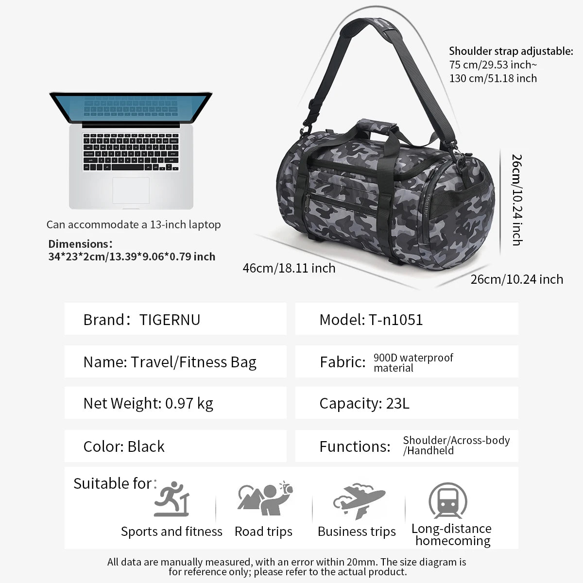 StormGuard Gym Duffel