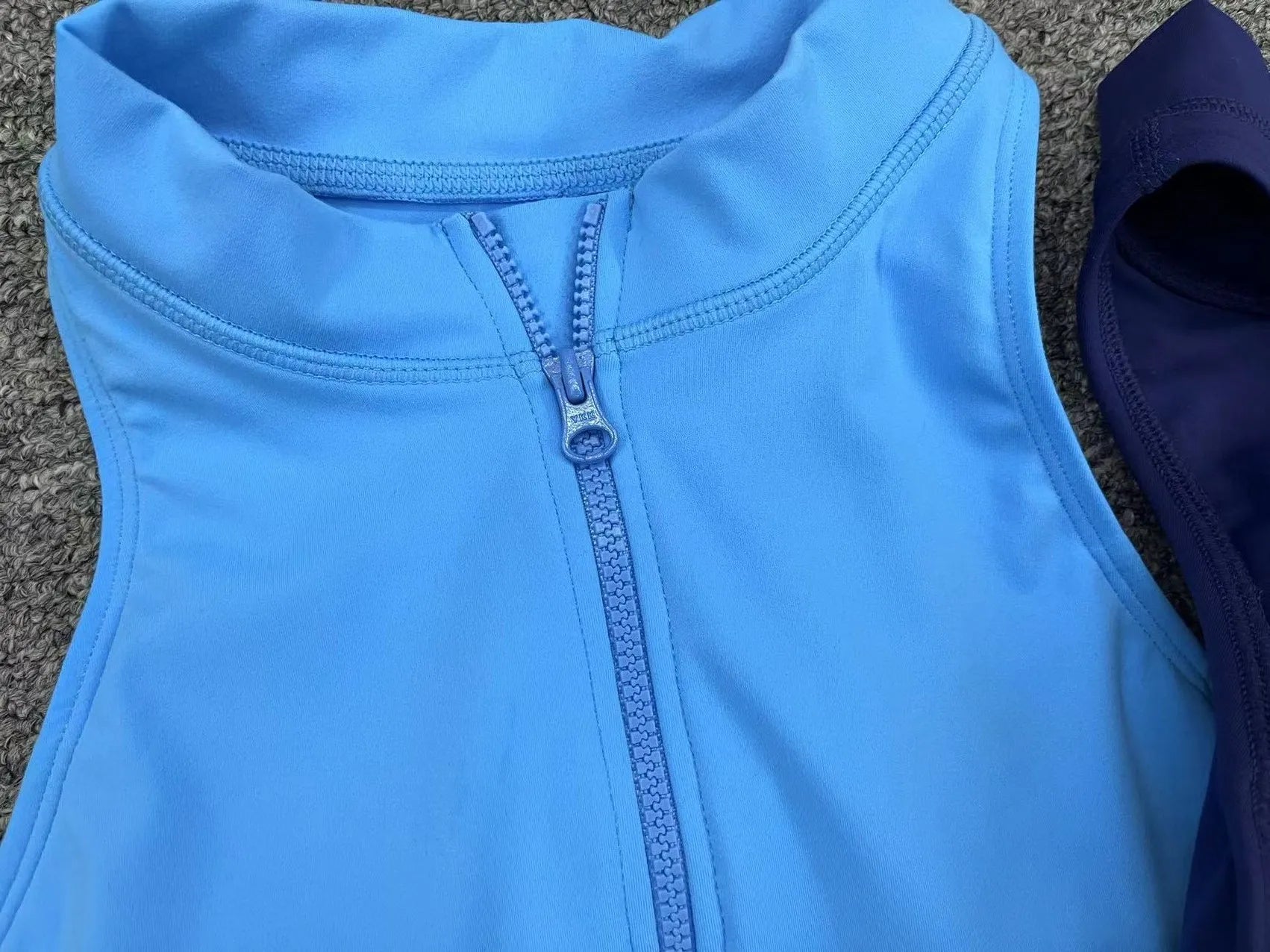 OpenBack Zip Romper